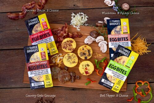 Three Bridges launch Egg Bites in 4 flavors