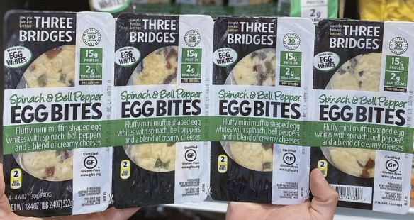 Costco shoppers are loving these Spinach & Bell Pepper Egg Bites